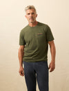 Nazare Sunwashed Tee - Fall Evergreen