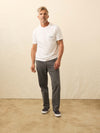 Nazare Sunwashed Pocket Tee - White
