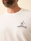 Nazare Sunwashed Tee - White
