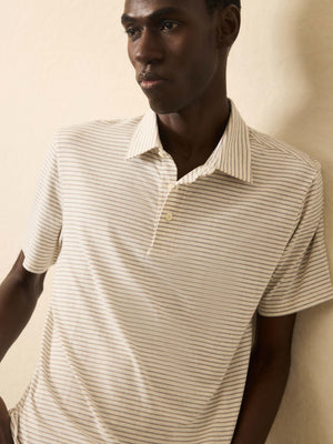 Short Sleeve Movement™ Polo Shirt - Logan Creek Stripe