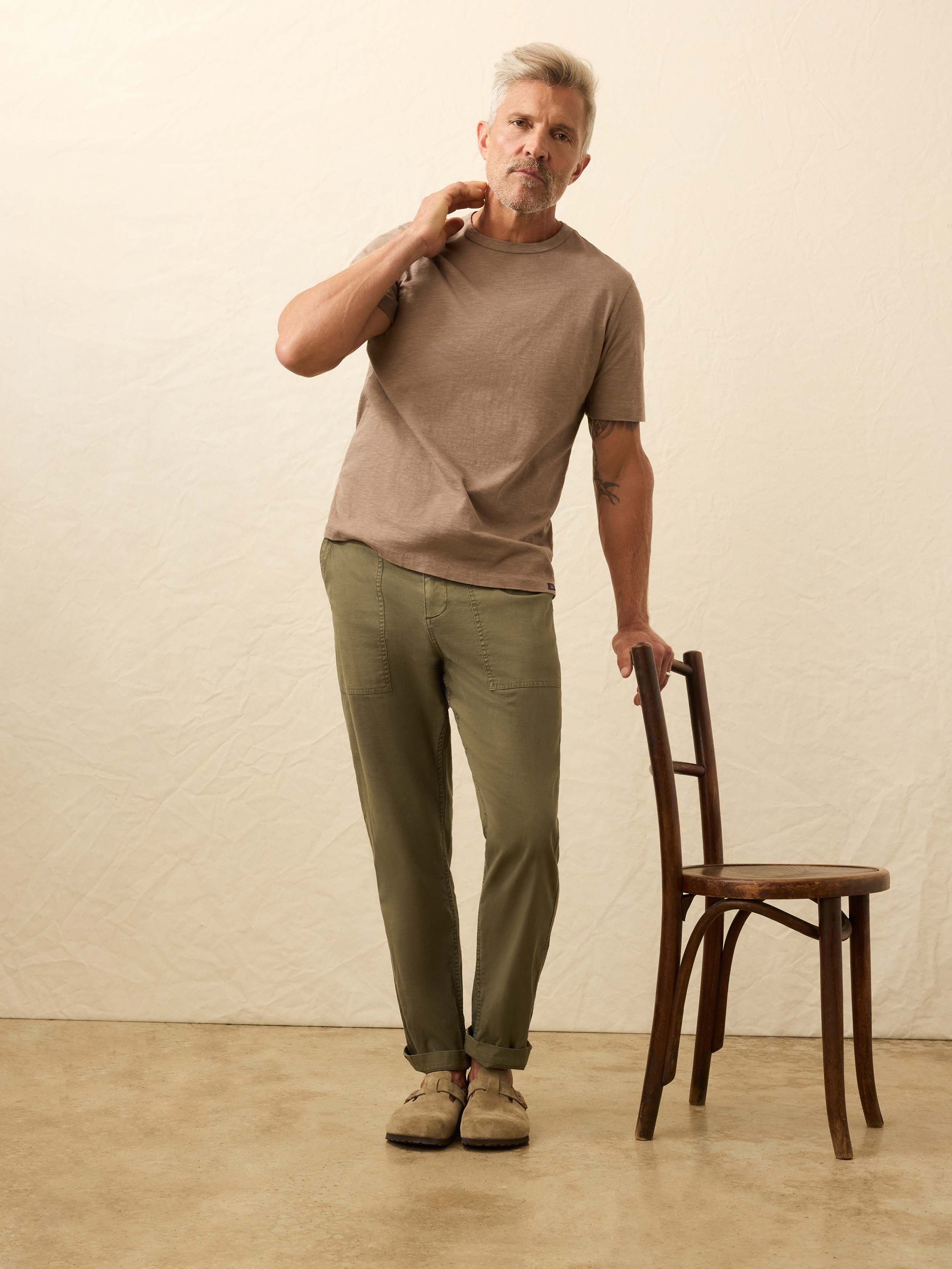 Sunwashed Regenerative Tee - Walnut Branch