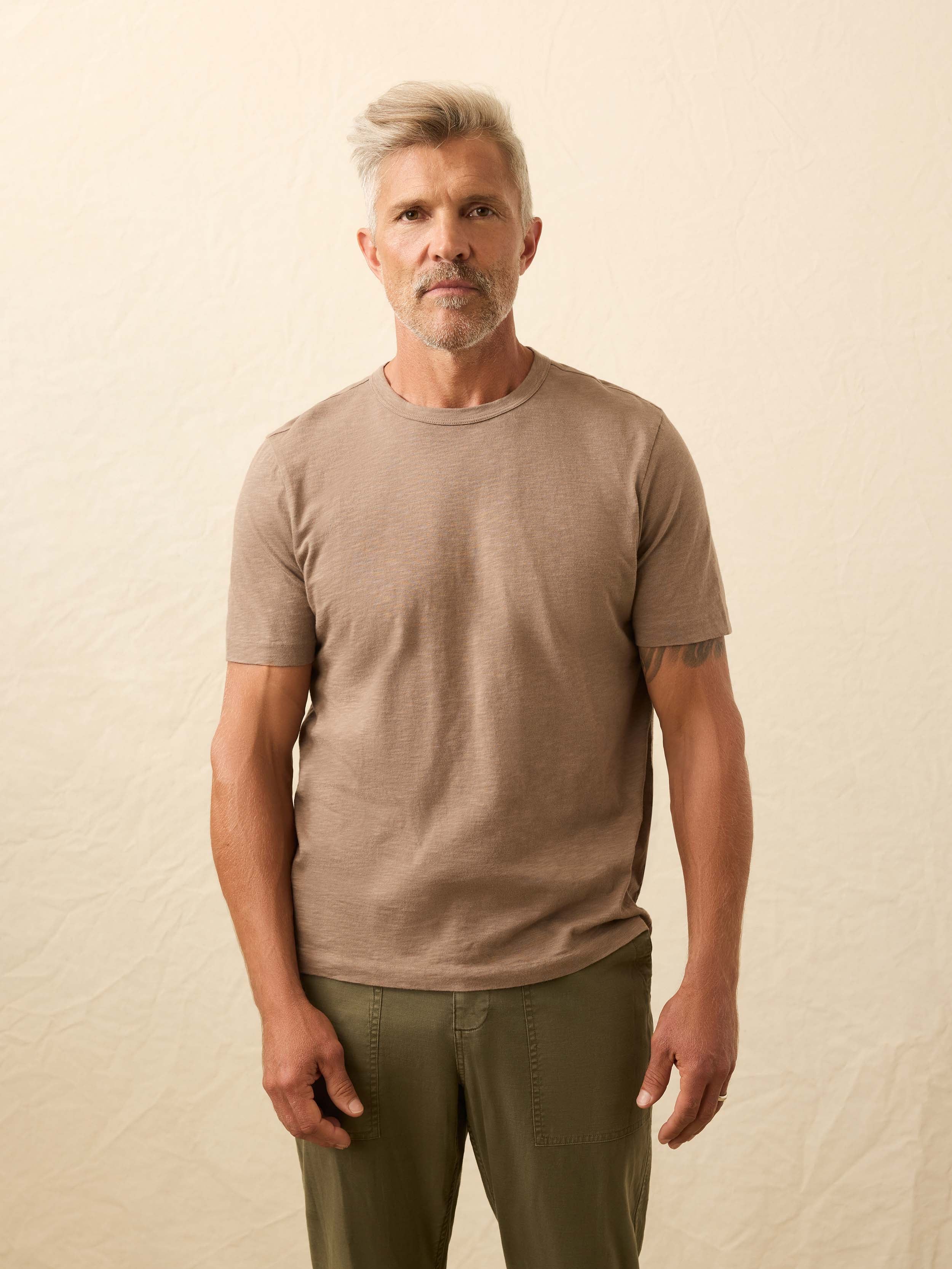 Sunwashed Regenerative Tee - Walnut Branch