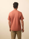 Sunwashed Regenerative Pocket Tee - Dusty Sienna