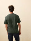 Sunwashed Regenerative Pocket Tee - Fall Evergreen
