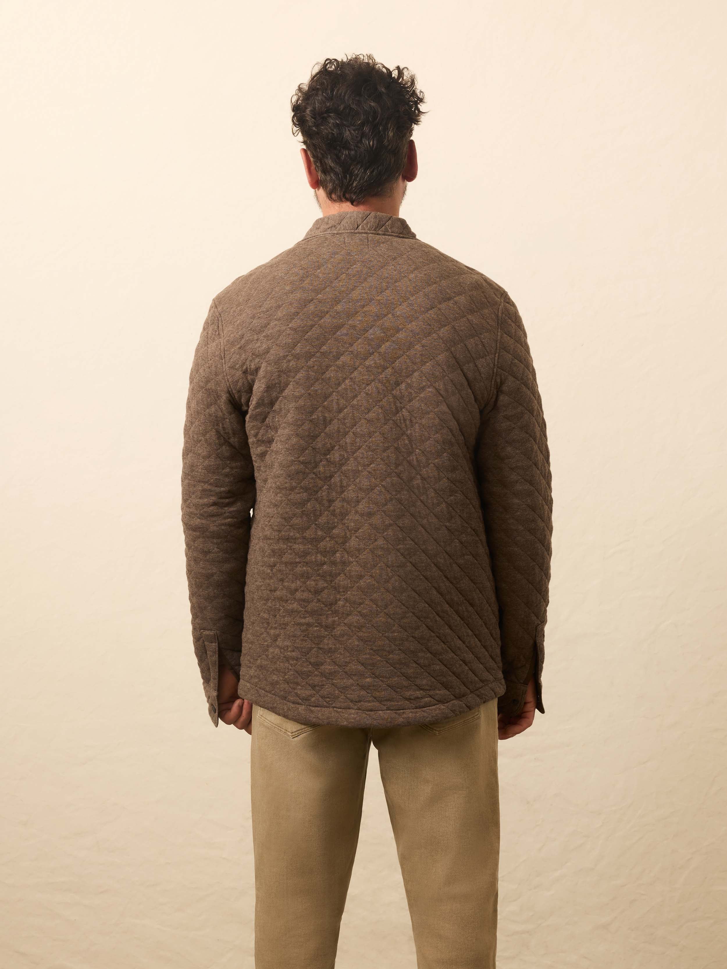 Epic Quilted Fleece CPO - Mountain Branch Heather