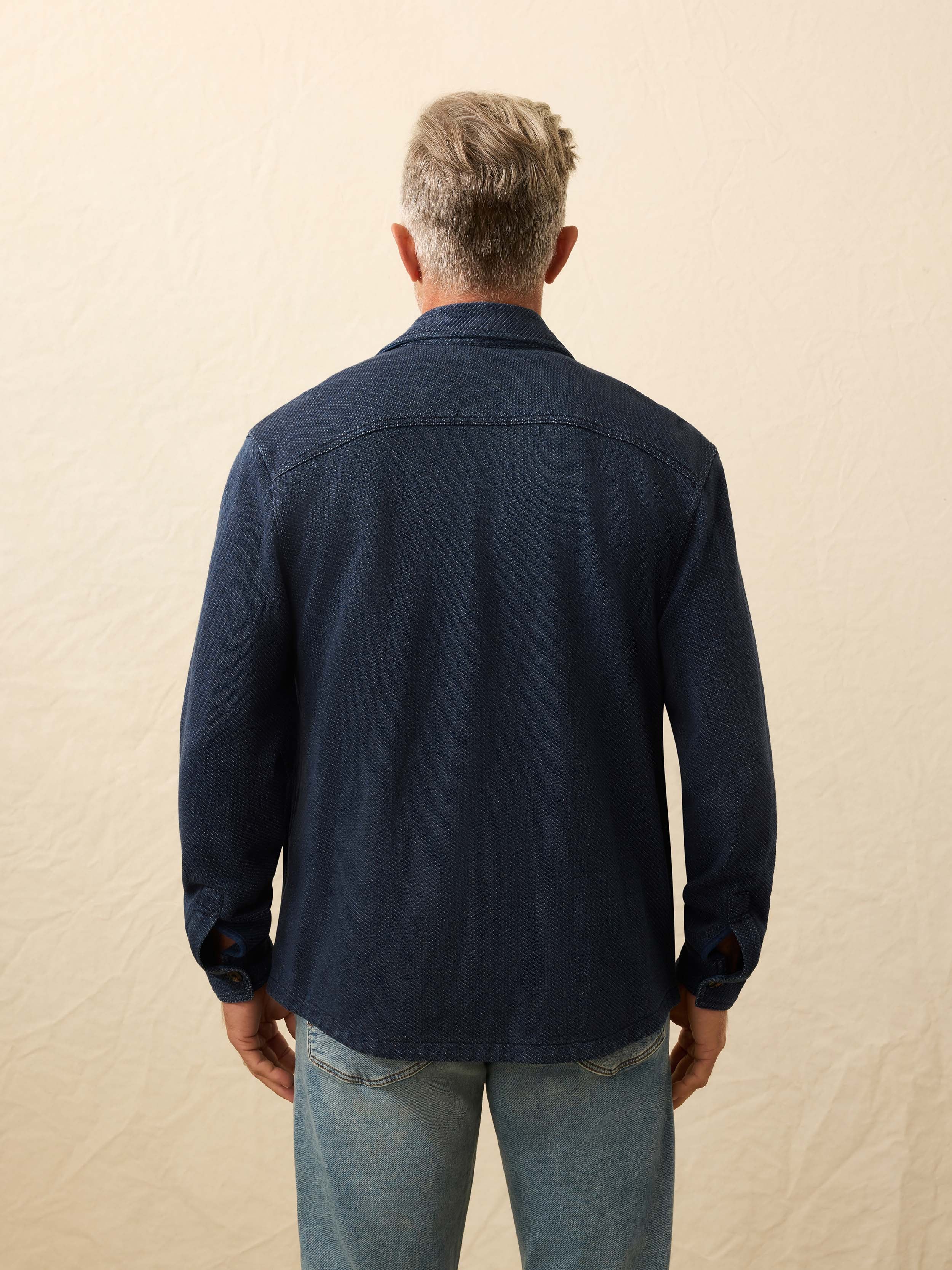 Inlet Knit CPO - Hendricks Indigo Wash