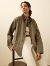 High Ridge Twill Studio Jacket - Wildwood Plaid