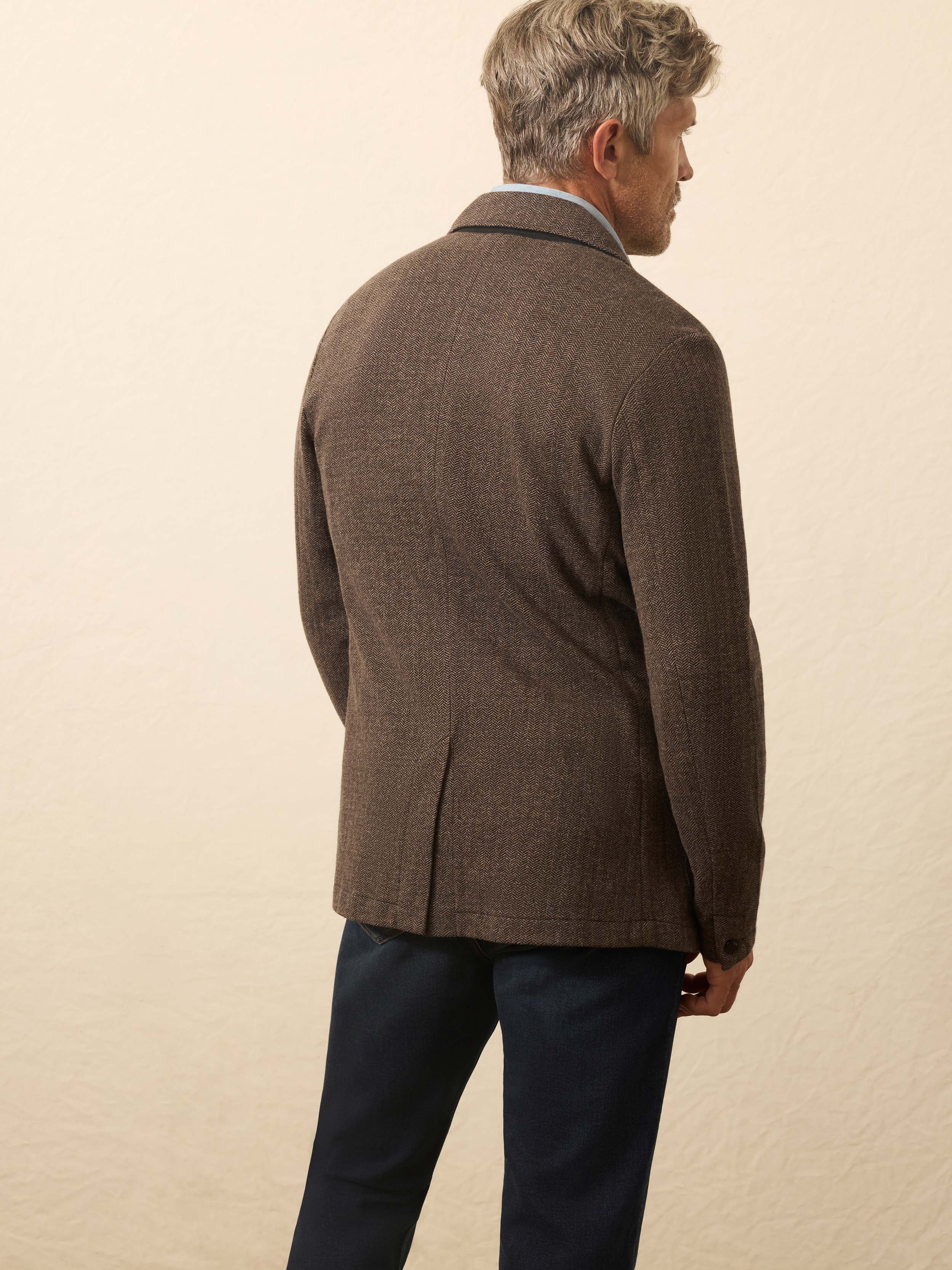 Veste blazer vintage homme Harris Tweed 100% laine, marque Kuhn Kleidung, taille L - Vêtements Veste blazer vintage homme Harris Tweed 100% laine, marque Kuhn Kleidung, taille L - Vêtements