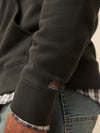 High Standard Fleece Zip Hoodie - Mountain Black