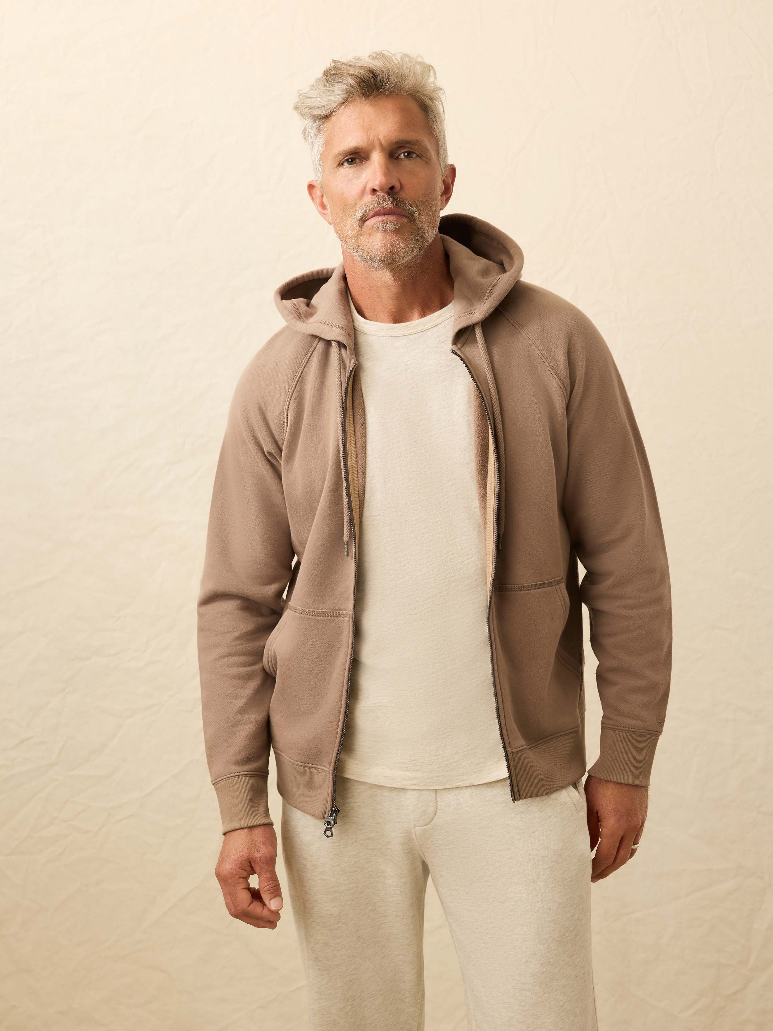 High Standard Fleece Zip Hoodie - Walnut Branch