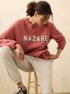 Winter Swell Crewneck Sweatshirt - Lighthouse Red
