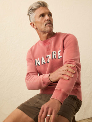 Winter Swell Crewneck Sweatshirt - Lighthouse Red