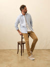 Heirloom Portuguese Flannel Shirt- Amorosa Blue