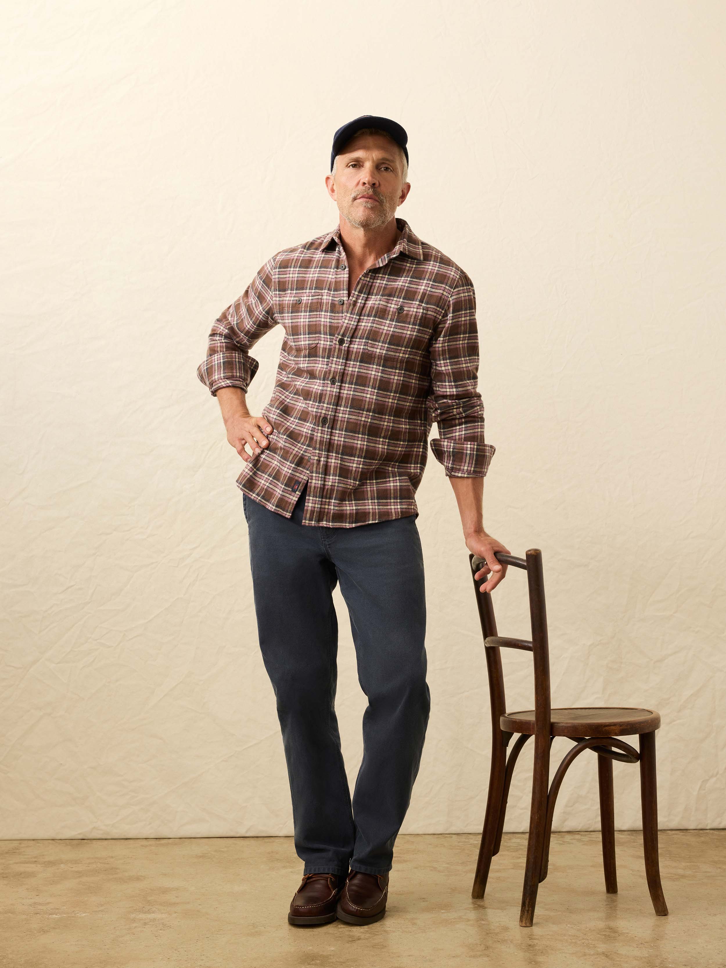 dress pants with flannel shirt The No-Pocket Dress Flannel