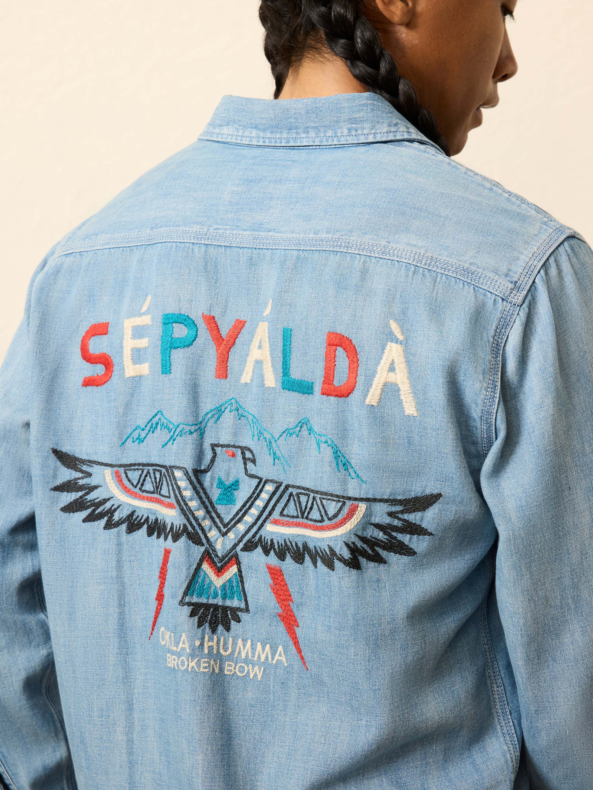 Steven Paul Judd Thunderbird Denim Workshirt - Rainy Mountain Wash