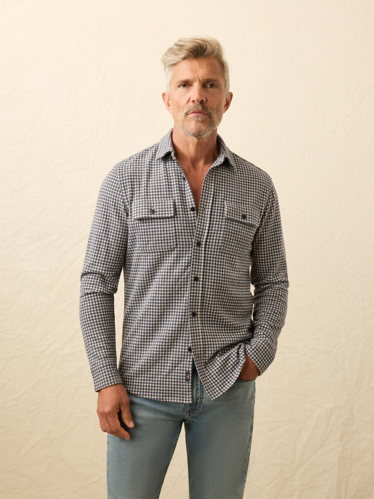 Legend Sweater Shirt Encinitas Gingham