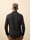 Legend™ Sweater Shirt - Navy Woodland Check