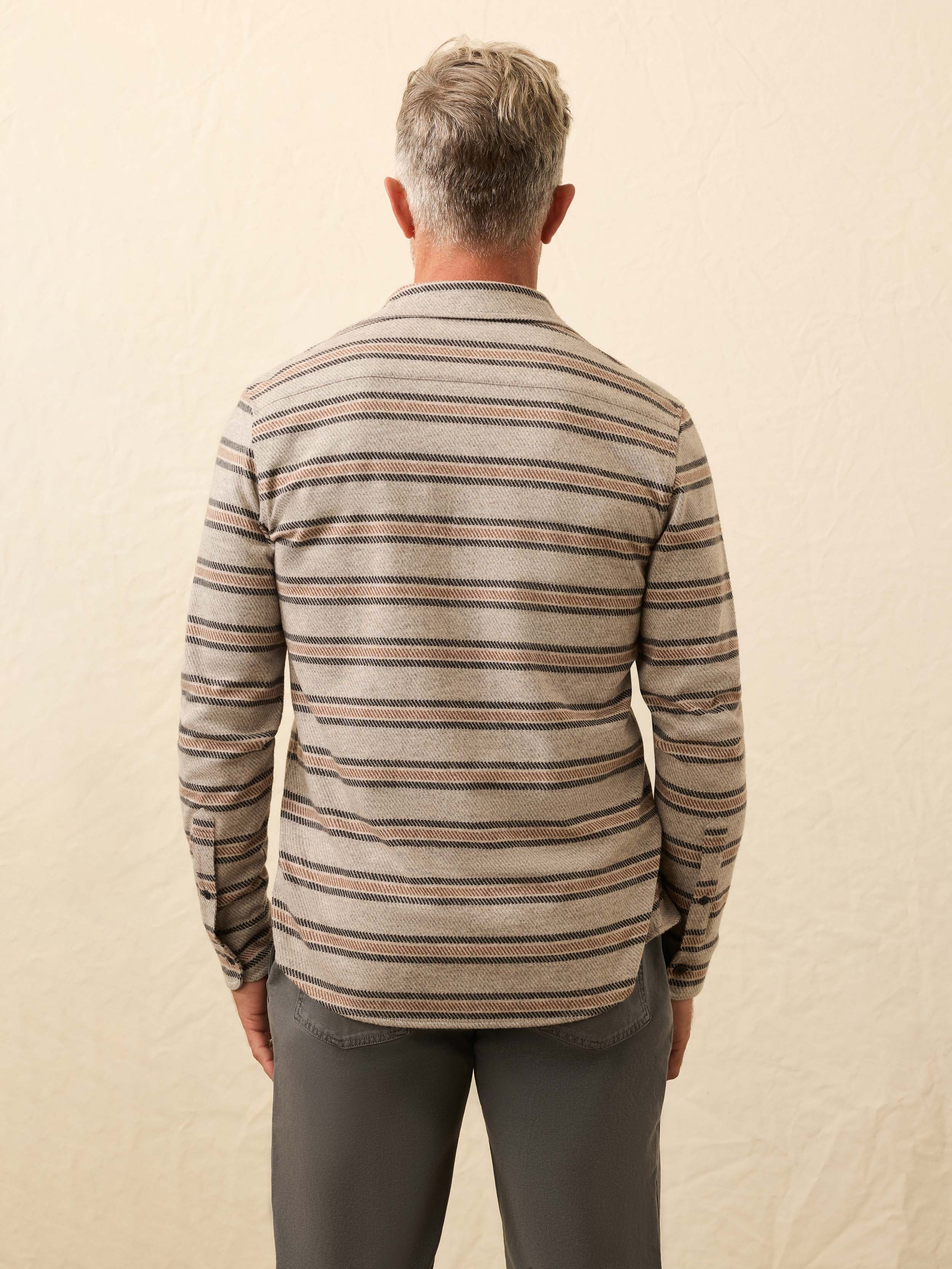 Legend™ Sweater Shirt - Rock Coast Stripe