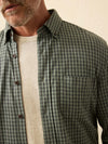 Coastline Knit Shirt - Forest Road Gingham