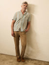 Short-Sleeve Oasis Shirt - Sequoia Lake Stripe