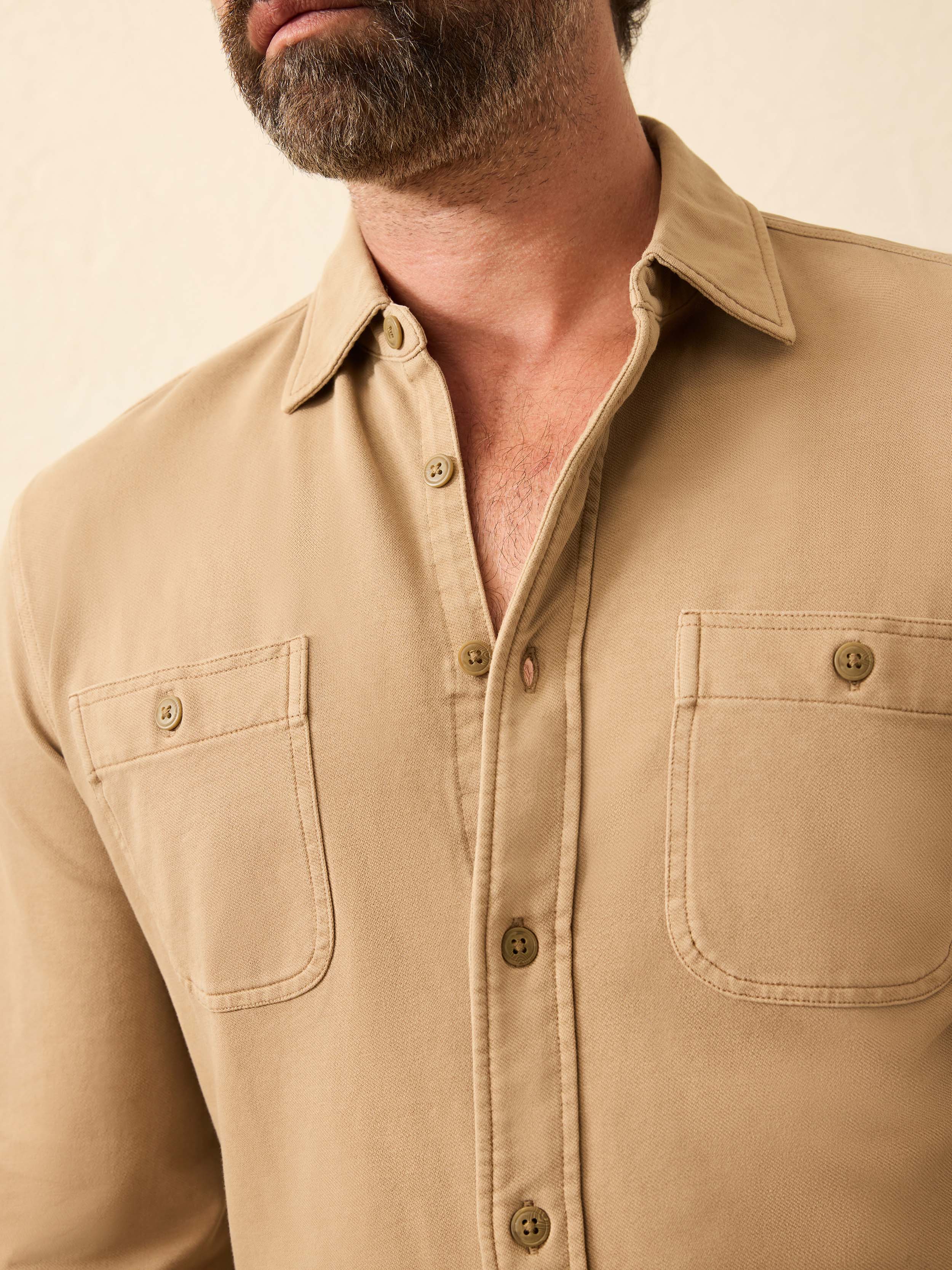 Field Knit Shirt - Walnut Branch