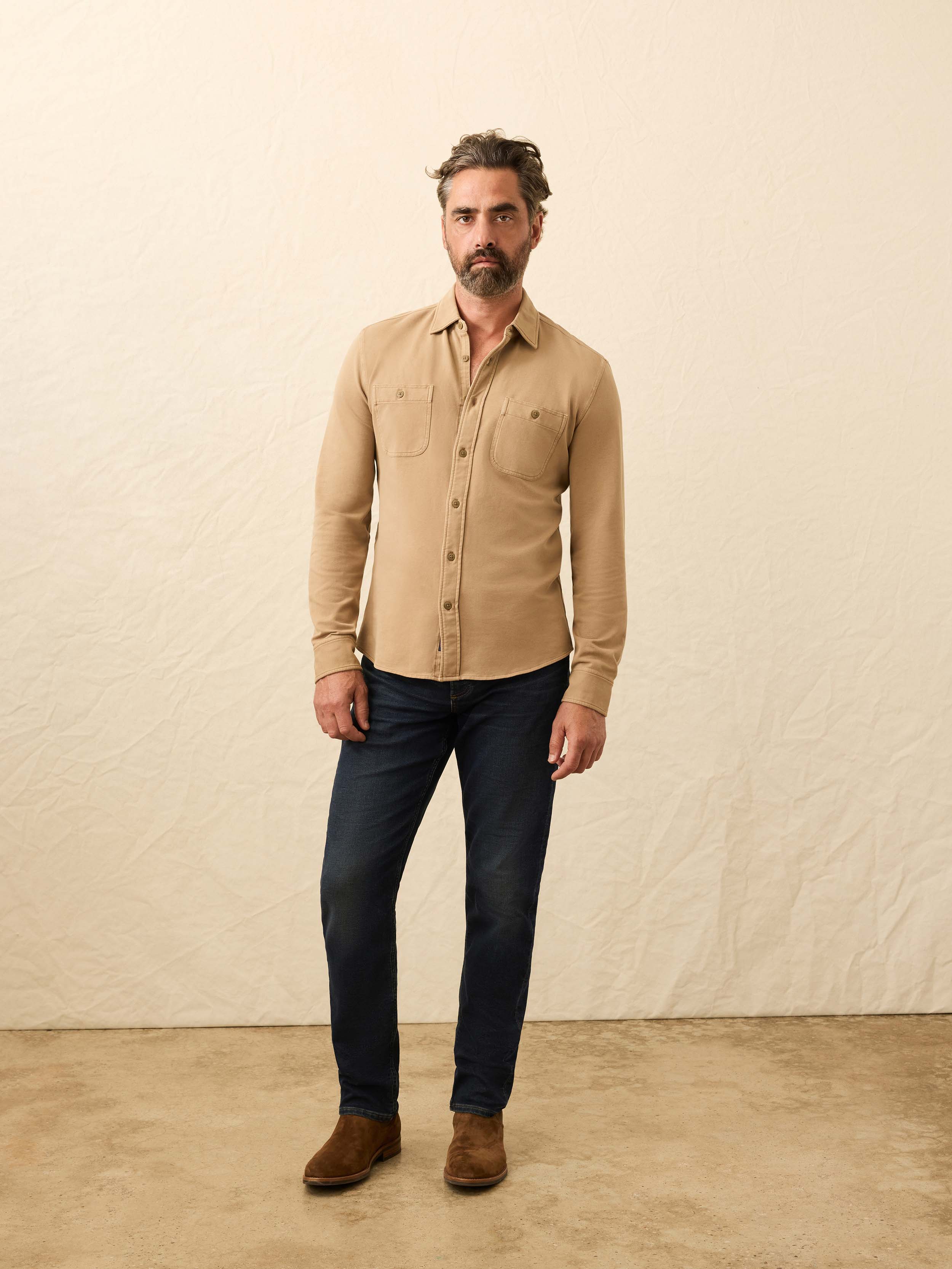 Field Knit Shirt - Walnut Branch