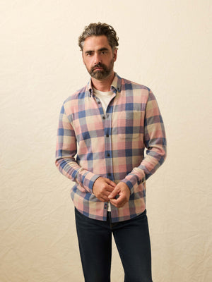 Legend™ Sweater Shirt (Single Pocket) - Copper Navy Buffalo