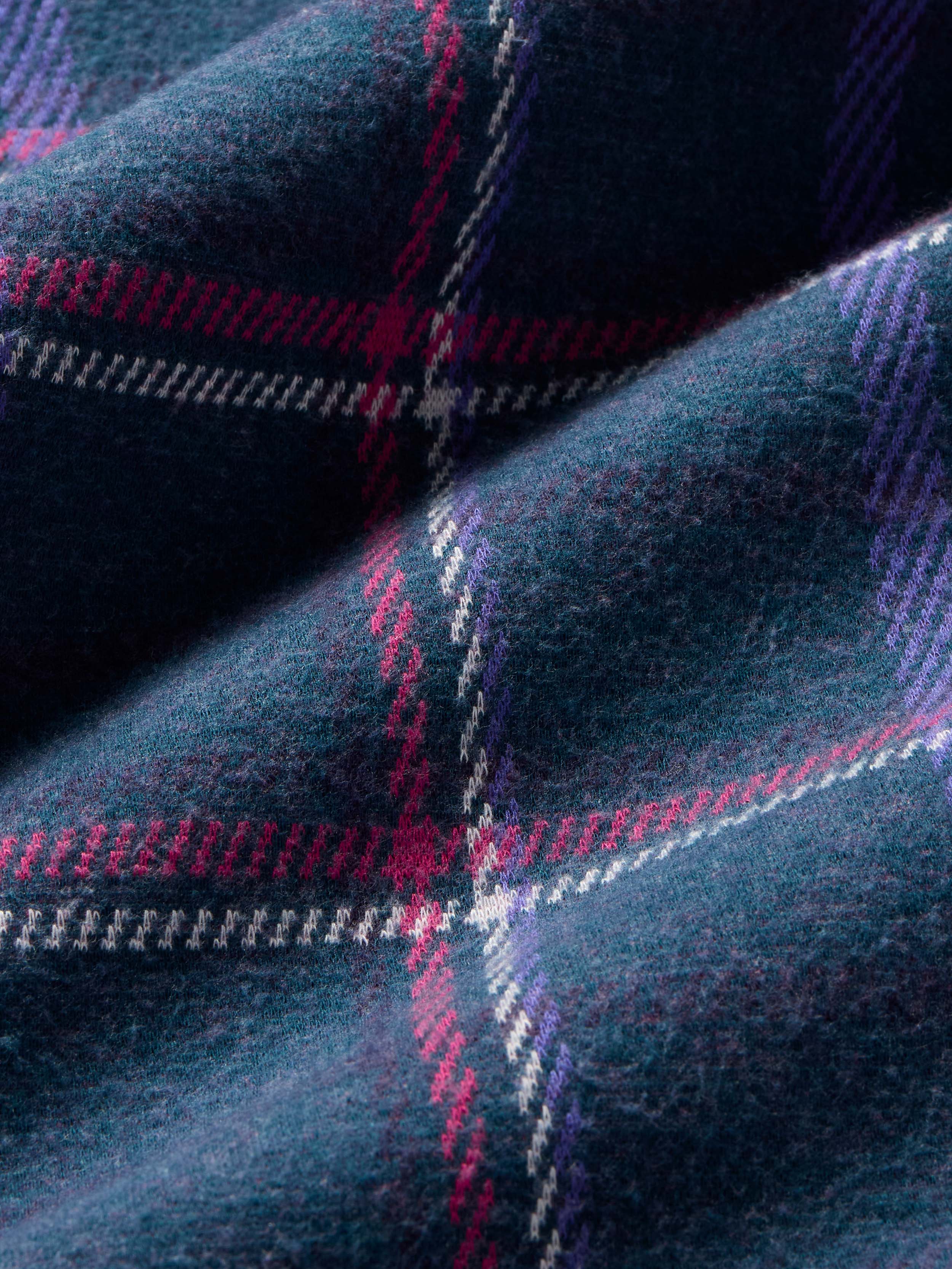 Legend High Pile Fleece Blanket - Northern Lights Plaid