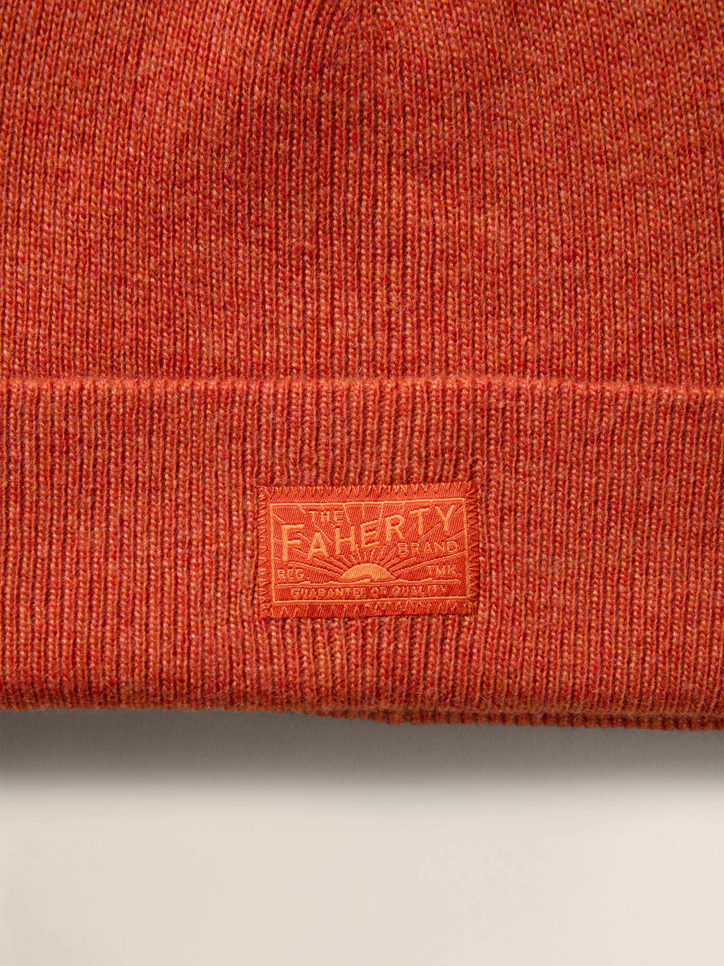 Faherty Essential Beanie - Bruschetta