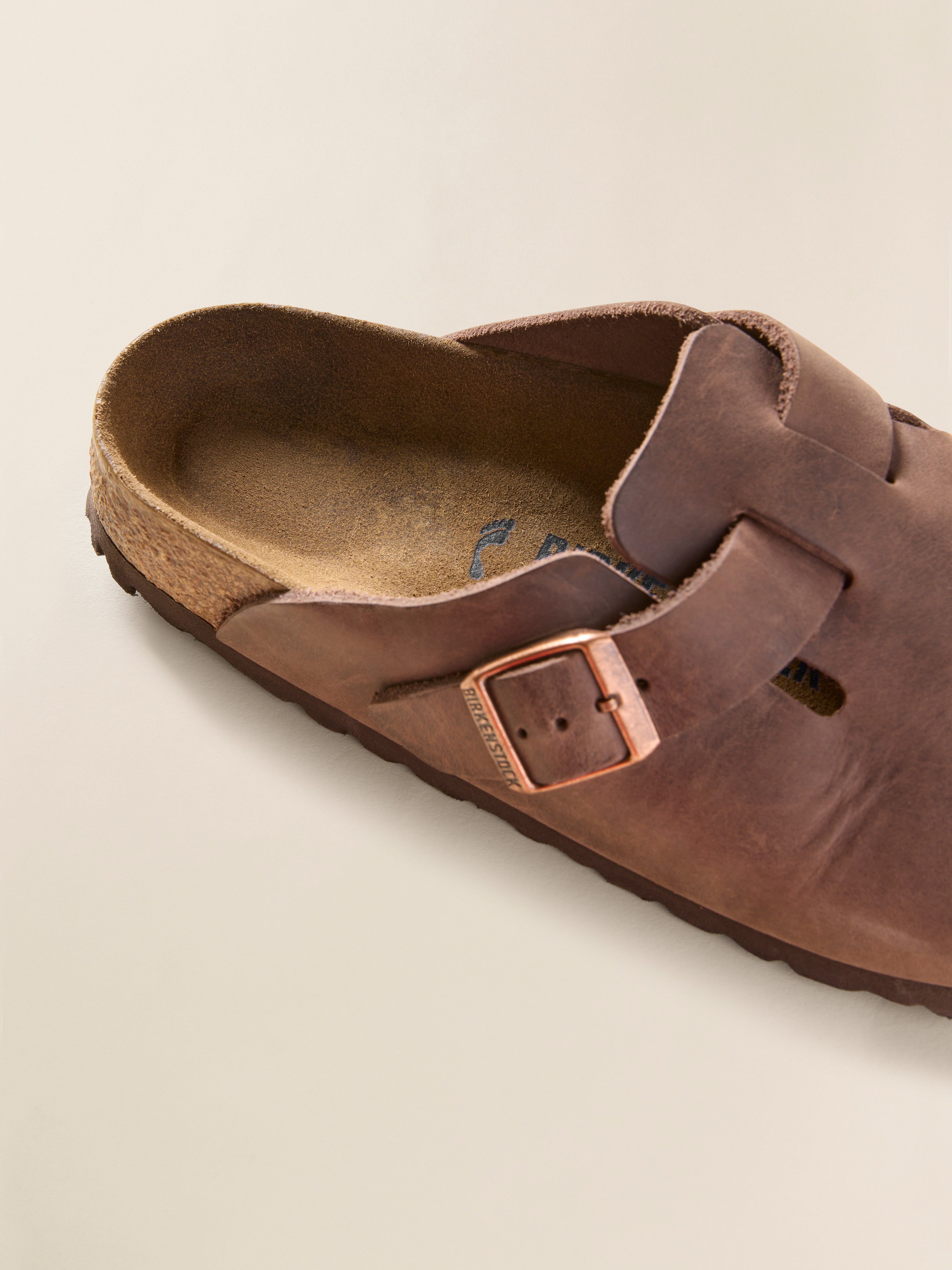 Birkenstock Boston Oiled - Oiled Leather Habana