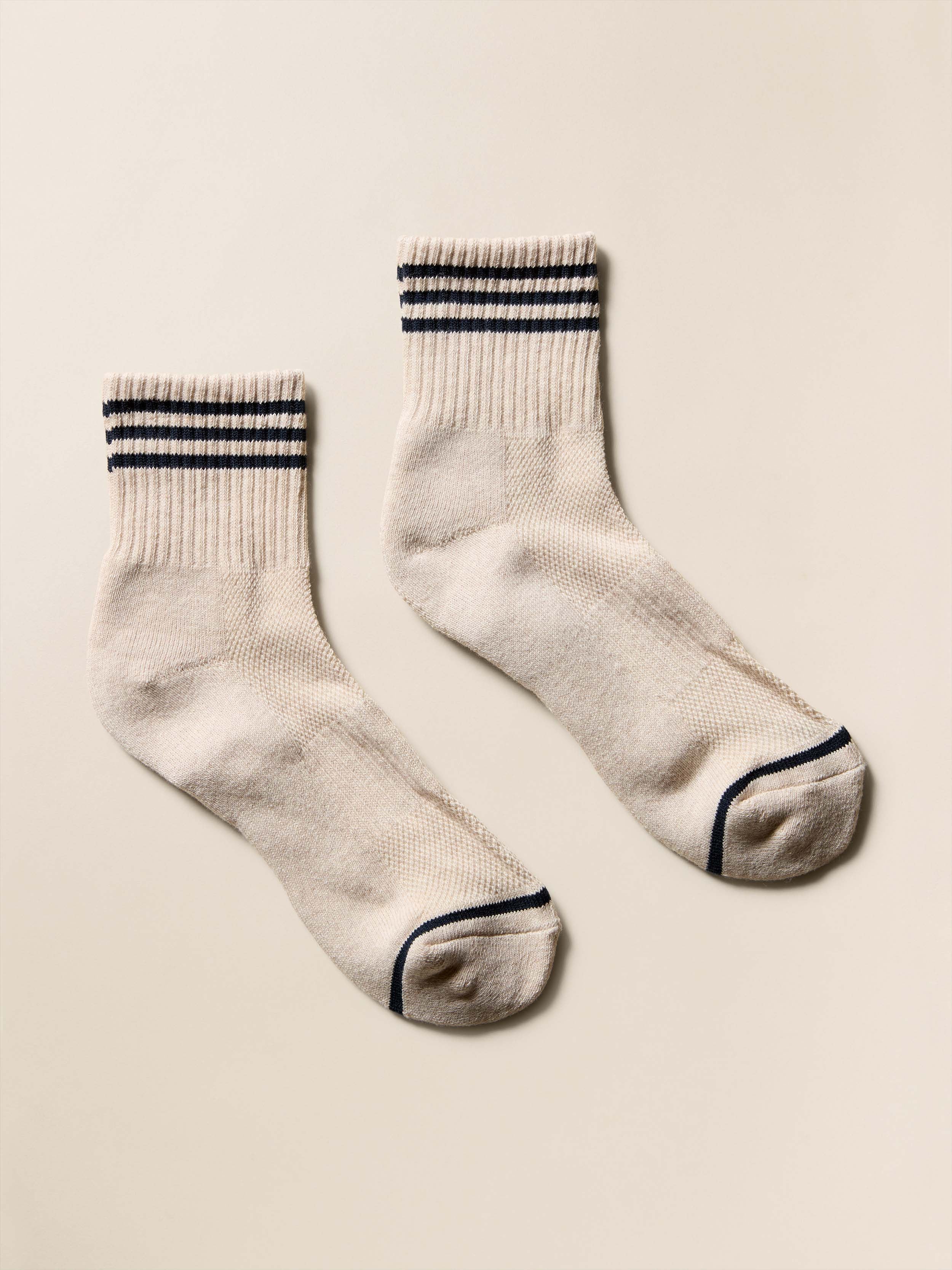 Le Bon Shoppe Girlfriend Sock - Oatmeal