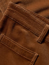 Stretch Terry Cord Patch Pocket Pant - Cord Brown