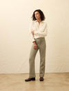Stretch Terry Patch Pocket Ankle Pant - Coastal Sage