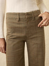 Twill Tide Slim Straight Pant - Wildwood Plaid