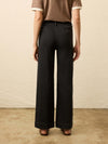 Stretch Terry Sailor Trouser - Onyx Black