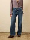 Stretch Terry Sailor Trouser - Bayshore Wash