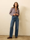 Stretch Terry Sailor Trouser - Bayshore Wash