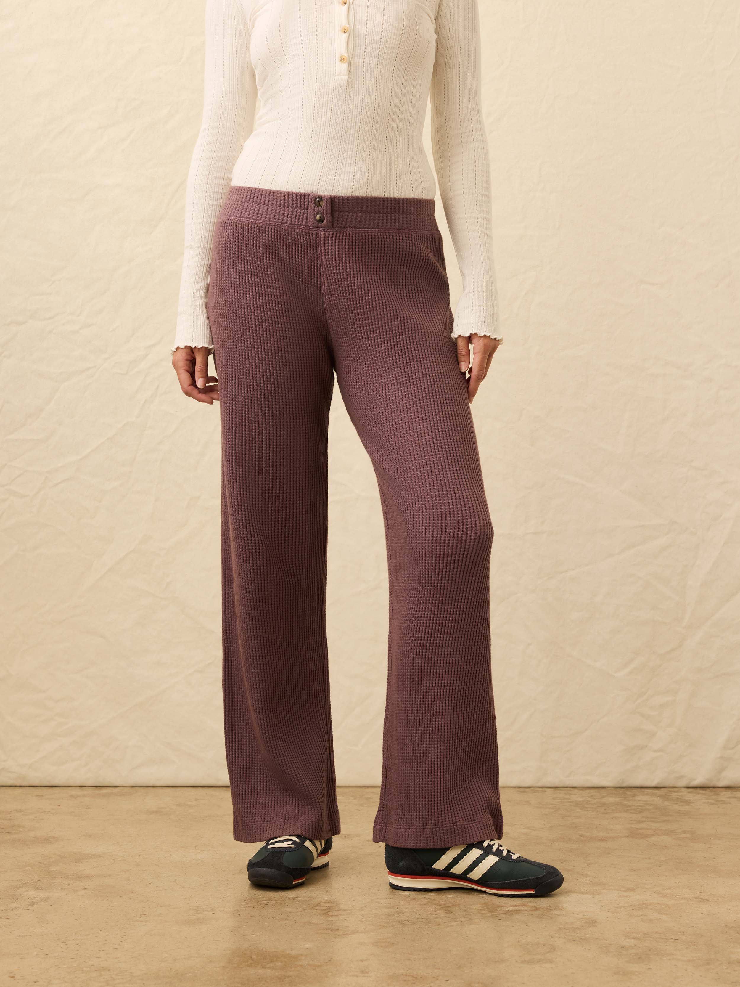 Après Waffle Pant - Flint