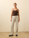 Après Waffle Pant - Light Grey Heather