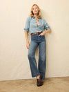Stretch Terry Patch Pocket Pant - Riverton Wash