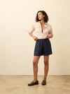 Laguna Linen Bayview Short - Navy