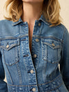 Michelle Denim Dress - Sea Bright Wash