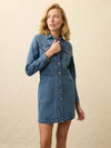 Michelle Denim Dress - Sea Bright Wash