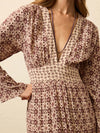 Dakota Dress - Sunrise Azulejos Mixed Print
