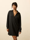 Legend™ Sweater Hudson Dress - Heathered Black Twill