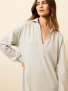 Legend Sweater Hudson Dress - Light Heather Grey
