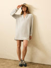 Legend Sweater Hudson Dress - Light Heather Grey