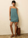 Byron Bay Dress - Aquatic Geo