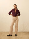 Legend™ Sweater Shirt - Burgundy Twill