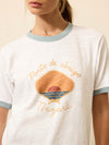 Sunwashed Slub Camp Tee - Nazare